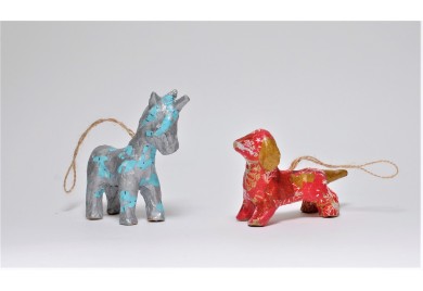 Unicorn and Dachshund Mascot Decorations Kit